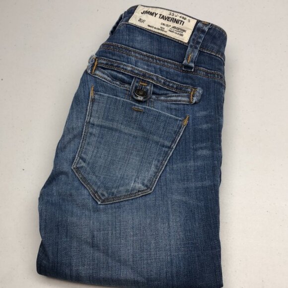 Denim - PREMIUM VINTAGE TAVERNITI SO MIDRISE SKINNY JEANS 25x28